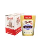 Bob's Red Mill Gluten Free Oat Flour 18oz (4 Pack) - High Quality Ingredients for Baking and Cooking - Buy Online on GoSupps.com
