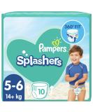 Pampers Splashers Size 5-6 Disposable Swim Pants 10 x - Buy Online on GoSupps.com