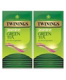 Twinings Jasmine Green Tea Envelope 20s (Pack of 2) - Fragrant Green Tea Bags for Soothing Moments - Buy Online on GoSupps.com