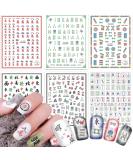 Mahjong Nail Art Stickers - 3D Self-Adhesive Holographic Design for Manicure Decoration - Buy Online on GoSupps.com