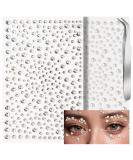 Shop Teenitor Face Gems - Self-Adhesive Rhinestone Makeup for Festivals Concerts & More | Stick-On Pearls & Hair Gems - Buy Online on GoSupps.com