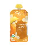Plum Organics Stage 2 Baby Food Pouches - Banana and Pumpkin 3.5 oz (Pack of 12) | Organic Fresh Squeeze for Babies, Kids, and Toddlers - Buy Online on GoSupps.com