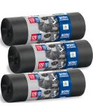 Extra Strong 120L Garbage Bags - 30 Pieces 100% Recycled Ideal for Garden & Renovation - Durable 30 m with Traditional Closure - Buy Online on GoSupps.com