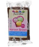 FunCakes Fondant Maroon Brown - Pack of 4 (4 x 250g) | Premium Quick-Dry Cake Decorating Icing for International Shipping - Buy Online on GoSupps.com