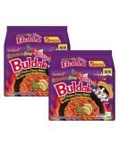 Samyang Habanero Lime Noodles Buldak Hot Chicken Flavour Ramen 135g (Pack of 10) HALAL - Buy Online on GoSupps.com