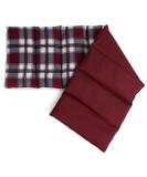 Buy Cherry Stone Pillow 75x20cm - Large 8-Chamber Heat & Grain Pillow (Flannel Check-Red) for Ultimate Comfort - International Shipping Available - Buy Online on GoSupps.com