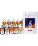 Mayco Designer Liner Ceramic Glaze Writers - 1.25oz Kit of 10 Colors with Instructional Booklet - Buy Online on GoSupps.com