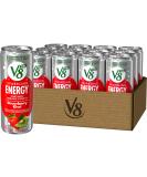 V8 +SPARKLING ENERGY Strawberry Kiwi Energy Drink, Made With Real Vegetable And Fruit Juices, 11.5 FL OZ Can (Pack Of 12) - Buy Online on GoSupps.com
