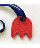 Chewbuddy Sensory Ghost & Lanyard - Fidget Chew Toy for Kids & Adults with Autism, ADHD, Anxiety - Red - Buy Online on GoSupps.com