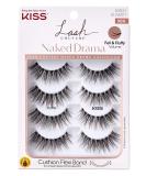 Kiss Lash Couture Naked Drama Ruffle - Pack of 2 | Lightweight and Dramatic False Eyelashes - Buy Online on GoSupps.com