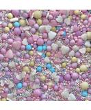 Valentines sprinkles for cakes cupcake edible toppers sprinkle mix blend pastel lilac yellow blue white pink pearls party decoration baking biscuits cake topper balls chocolate balls LOVE HEARTS - Buy Online on GoSupps.com