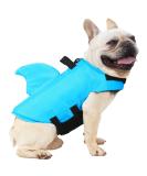 Fonlam Dog Life Jacket - Blue Vest for Small & Medium Dogs Safe Swimming Pool & Lifeguarding Vest - Buy Online on GoSupps.com