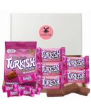 Frys Turkish Delight Gift Box - x5 Frys Turkish Delights 51g Bars Bundled With Frys Mini Turkish Delight Bars 105g - Turkish Delight Chocolate Gift - Letterbox Gift Friendly - Buy Online on GoSupps.com