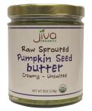 Jiva Organics Raw Sprouted Pumpkin Seed Butter - 8oz (Pack of 3) - Buy Online on GoSupps.com