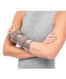 MUELLER Sports Medicine Reversible Wrist Stabilizer | Wrist Pain Relief Support for Carpal Tunnel Tendinitis & Arthritis | Small/Medium Taupe - Buy Online on GoSupps.com
