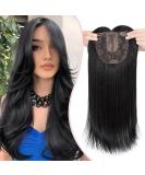 S-Noilite 18 Inch Hair Topper for Women - Big Base Clip in Hair Toppers for Thinning Hair, Hair Loss & Extensions - Natural Looking Hair Pieces & Fringe - 4A Quality - Buy Online on GoSupps.com