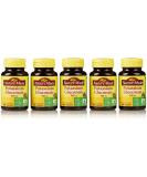 Nature Made Potassium Gluconate 550mg 100 Tablets - Pack of 5 | No Artificial Flavors | 500 Count - Buy Online on GoSupps.com