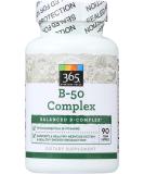 365 Everyday Value B50 Complex 90ct Unflavored - Pack of 1 - Buy Online on GoSupps.com