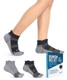 Doctor's Select Bunion Relief Socks - Compression Corrector for Men & Women | 2 Pairs in Black & Gray - Buy Online on GoSupps.com