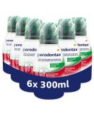 Parodontax Fresh Mint Mouthwash for Daily Gum Care - Pack of 6 (6x300ml) | Effective Oral Hygiene Solution | International Shipping Available - Buy Online on GoSupps.com