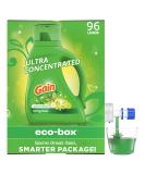 Gain Laundry Detergent Liquid Soap Eco-Box, Ultra Concentrated High Efficiency (HE), Original Scent, 96 Loads - Buy Online on GoSupps.com