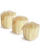 Natural Luffa swam body peeling luffa body peeling to clean the face and back.Soft and foamy Luffash sponges (3 pack) 3 pieces (1 -pack) - Buy Online on GoSupps.com