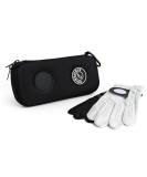 Stripebird Golf Performance Gloves Holder Case - Moisture-Free Storage with Golf Bag Clip - Stealth Black - Buy Online on GoSupps.com