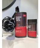 Every Man Jack Cedarwood Bundle: Hydrating 3-in-1 Body Wash Antiperspirant & Bath Sponge - International Shipping Available - Buy Online on GoSupps.com