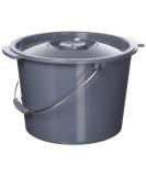 Medline Commode Bucket with Lid and Handle - Case of [quantity] - Buy Online on GoSupps.com