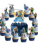 25pcs Z Cake Toppers Cupcake Topper Z Birthday Party Supplies for the Z birthday party decoration - Buy Online on GoSupps.com