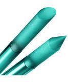 GLADZY Glass Cuticle Pusher - Professional Czech Quality Manicure Stick in Turquoise - Buy Online on GoSupps.com