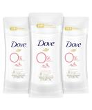 Dove 0% Aluminum Free Deodorant for Women - 24-Hour Rose Petals Protection, 3 Pack (2.6 oz Each) - Buy Online on GoSupps.com