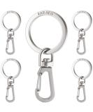 Fabach 5 Pack Carabiner Keychain - Rotatable Key Ring & Mini Key Holder for Tinkering - Durable Removable Hook for All Your Keys - Buy Online on GoSupps.com