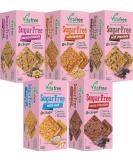 Vitafree Cookies Sample Set - 5 Sugar-Free Varieties (1000g) from Greece | International Shipping Available - Buy Online on GoSupps.com