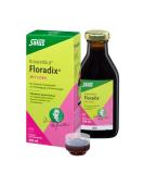 Salus Herbal Blood Floradix with Iron - 250ml - Prevent Iron Deficiency with Plant-Based Tonics - International Shipping Available - Buy Online on GoSupps.com