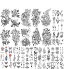 Sunflower Rose Bird Half Arm Temporary Tattoos - 70 Realistic Designs for Men, Women, and Kids - Buy Online on GoSupps.com