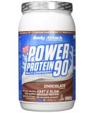 Buy Body Attack Power Protein 90 Chocolate 1kg - Multi-Component Protein Powder with BCAA Vitamins & L-Carnitine - Extra Creamy Protein Shake Made in Germany - International Shipping Available - Buy Online on GoSupps.com