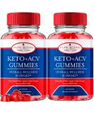 Buy 2 Pack Pure Clean Keto ACV Gummies - Apple Cider Vinegar Supplement with Folate & B12 - 1000MG Wellness Support (120 Gummies - Buy Online on GoSupps.com