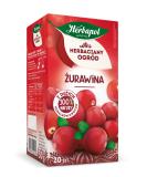 Cranberry Tea Natural Pure And Refreshing Herbal Fruit Infusion Herbapol - Buy Online on GoSupps.com