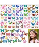 200Pcs Colorful Butterfly Temporary Tattoos for Kids/Women - Waterproof Stickers for Party Favors/Gifts/Decoration - Buy Online on GoSupps.com