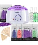 NYANDU Waxing Kit for Women Men - 17.6 oz Wax Beads (5 Packs) - Professional Hard Wax Kit for Coarse Hair Removal - Ideal for Facial, Eyebrow, Legs, Armpit, Bikini, Brazilian - Home Wax Machine - Buy Online on GoSupps.com