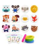 180 Pack Natural Plant-Based Mosquito Stickers + 4 Bracelets | Kids & Adults Indoor Outdoor Travel | Repellent Patches for Long-lasting Protection - Buy Online on GoSupps.com