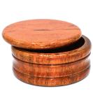 Genuine Honey Mango Wood Shaving Soap Bowl by Parker Safety Razor - Buy Online on GoSupps.com