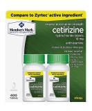Member's Mark Cetirizine Hydrochloride 10mg Antihistamine 400 Tablets - Buy Now for Allergy Relief - Buy Online on GoSupps.com