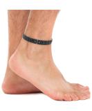 MagnetRX Ultra Strong Magnetic Anklet for Men - Magnetic Anklet - Men's Titanium Magnetic Anklet (Black) - Buy Online on GoSupps.com