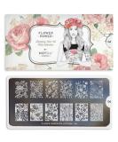 MoYou-London Stencil Flower Power Collection 06 | International Shipping | Premium Nail Art Supplies - Buy Online on GoSupps.com