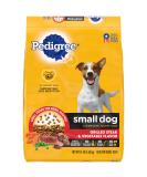 Pedigree Small Breed Adult Dry Dog Food, Chicken & Steak Steak 14 Pound (Pack of 1) - Buy Online on GoSupps.com