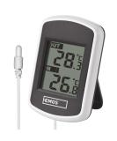Buy EMOS Wired Digital Outdoor & Indoor Thermometer with Cable Sensor - Battery Operated | International Shipping Available - Buy Online on GoSupps.com