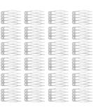 ANCIRS 50 Pack Metal Hair Side Combs for Women - Bridal Wedding Hair Accessories - White - Buy Online on GoSupps.com