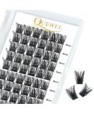 Individual Eyelash Clusters - D Curl 16mm | 72 Stacks for DIY Extensions | Honey 01-D-16mm - Buy Online on GoSupps.com